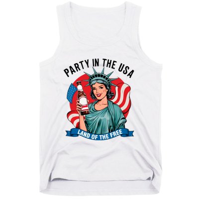 Party In The Usa Land Of The Free 4th Of July Tank Top