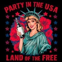 Party In The Usa Land Of The Free Backpack