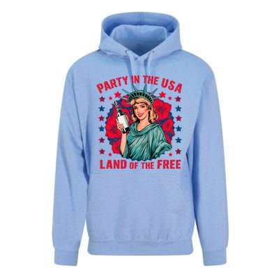 Party In The Usa Land Of The Free Unisex Surf Hoodie