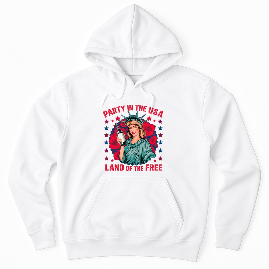 Party In The Usa Land Of The Free Hoodie
