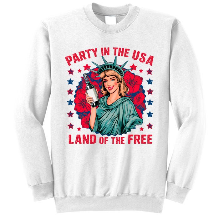 Party In The Usa Land Of The Free Sweatshirt