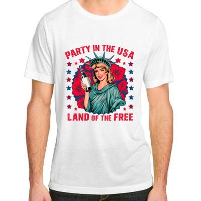 Party In The Usa Land Of The Free Adult ChromaSoft Performance T-Shirt