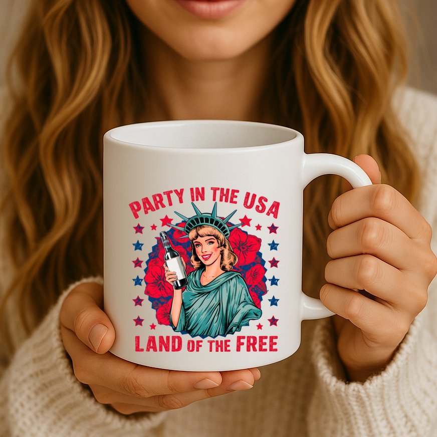 Party In The Usa Land Of The Free Mug