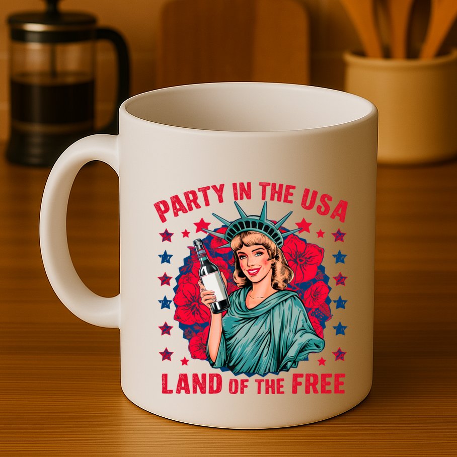 Party In The Usa Land Of The Free Mug