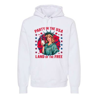 Party In The Usa Land Of The Free Premium Hoodie