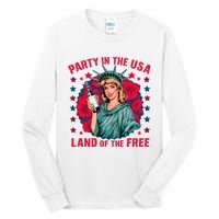 Party In The Usa Land Of The Free Tall Long Sleeve T-Shirt