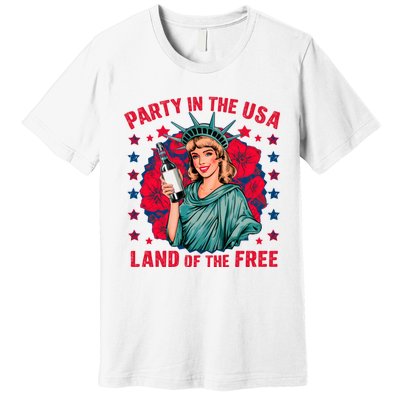 Party In The Usa Land Of The Free Premium T-Shirt