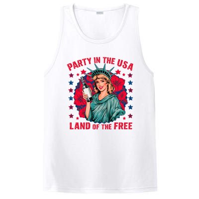 Party In The Usa Land Of The Free PosiCharge Competitor Tank