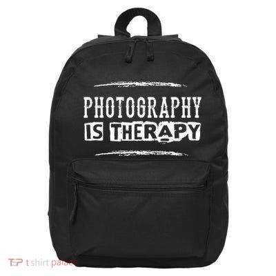 Photography Is Therapy 16 in Basic Backpack
