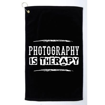 Photography Is Therapy Golf Towel