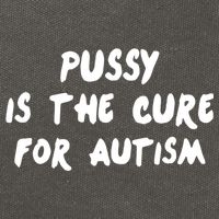 Pussy Is The Cure For Autism Cotton Canvas Backpack
