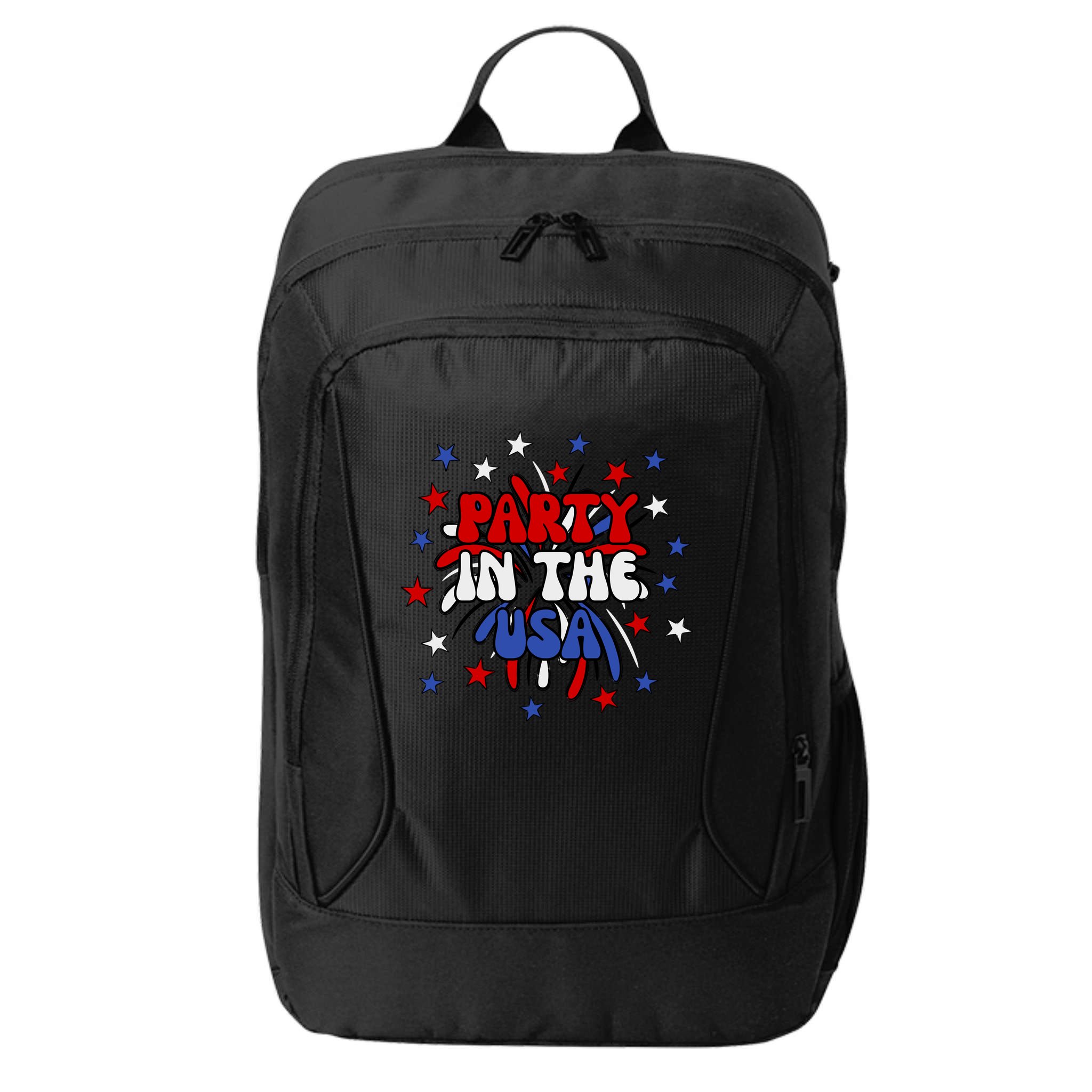 Party In The Usa Festive 4th Of July Celebration City Backpack