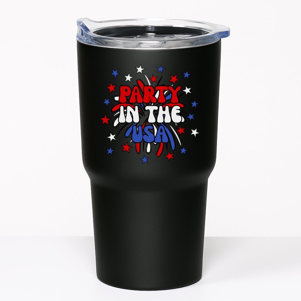 Party In The Usa Festive 4th Of July Celebration Tumbler