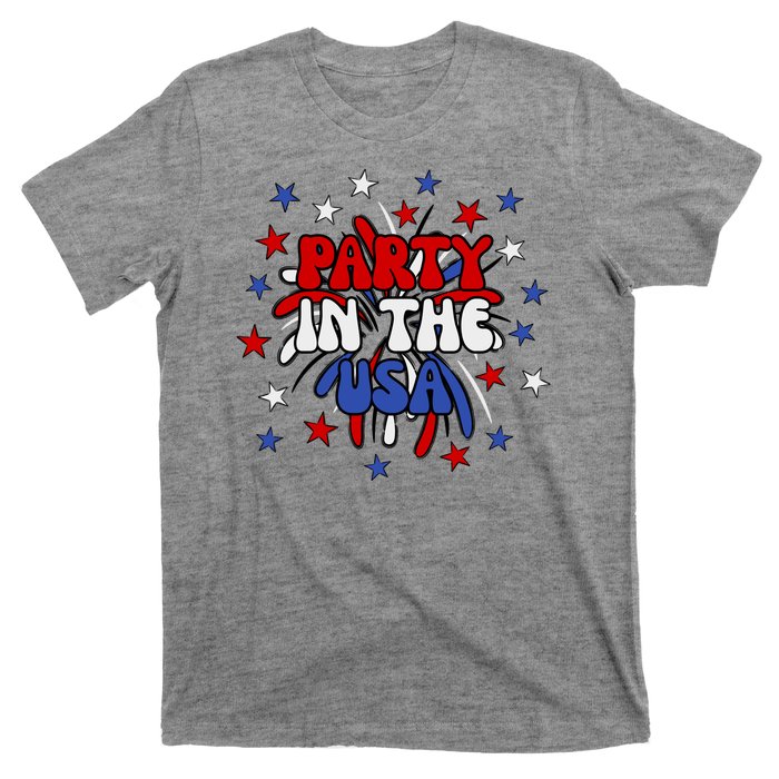 Party In The Usa Festive 4th Of July Celebration T-Shirt