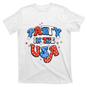 Party In The USA American Flag 4th Of July T-Shirt