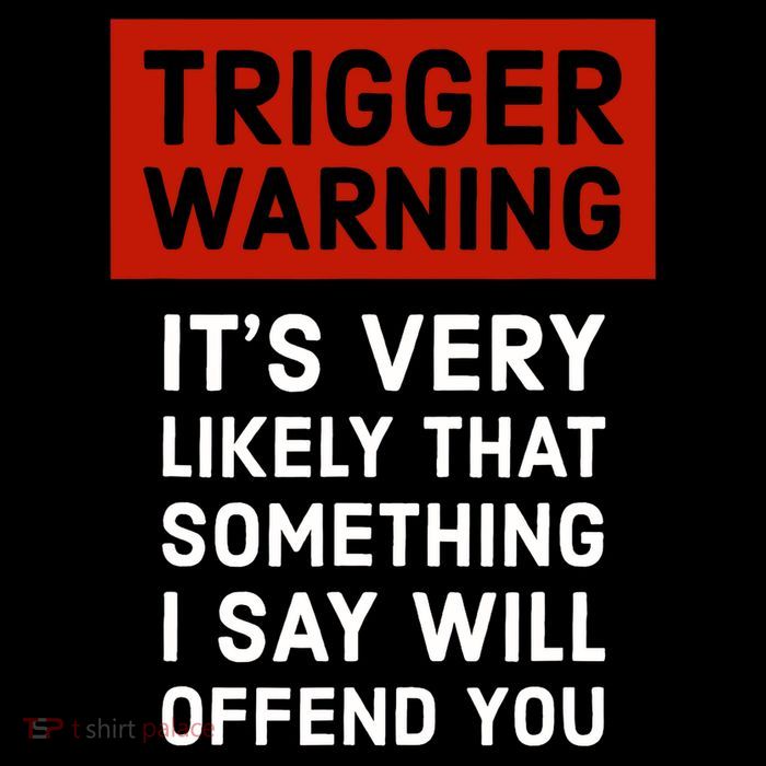 Politically Incorrect Trigger Warning Mousepad