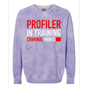 Profiler In Training Colorblast Crewneck Sweatshirt