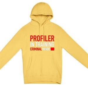 Profiler In Training Premium Pullover Hoodie