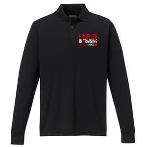 Profiler In Training Performance Long Sleeve Polo