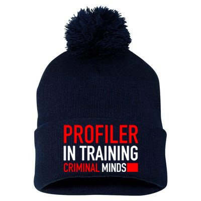 Profiler In Training Pom Pom 12in Knit Beanie