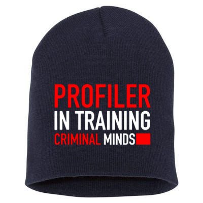 Profiler In Training Short Acrylic Beanie