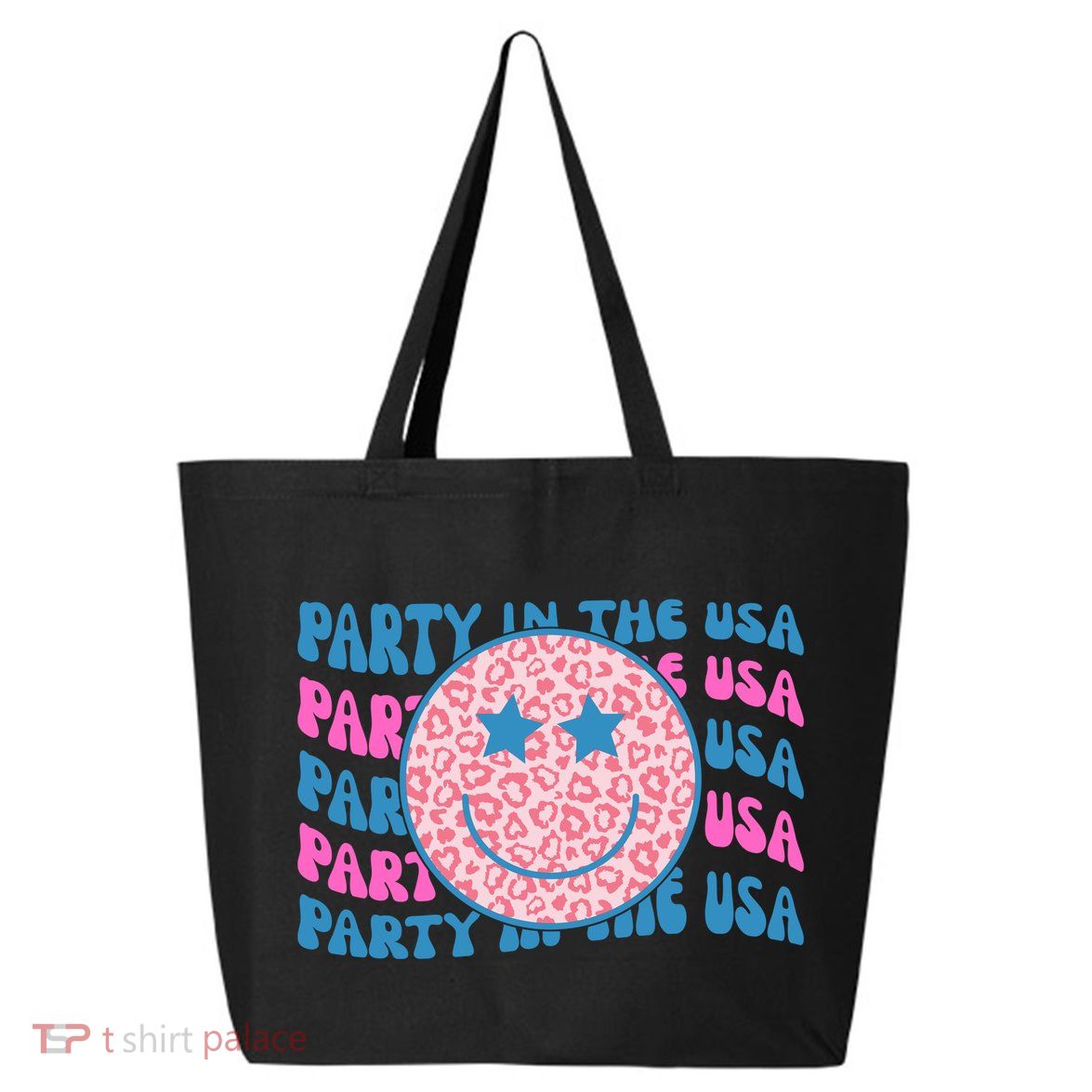 Party In The Usa Retro Smile Groovy 25L Jumbo Tote