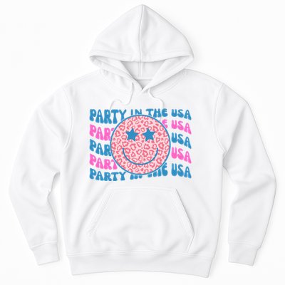 Party In The Usa Retro Smile Groovy Hoodie
