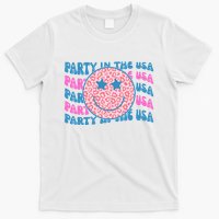 Party In The Usa Retro Smile Groovy T-Shirt