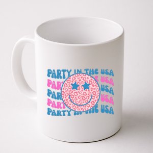 Party In The Usa Retro Smile Groovy Coffee Mug