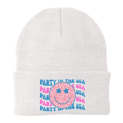 Party In The Usa Retro Smile Groovy Beanie