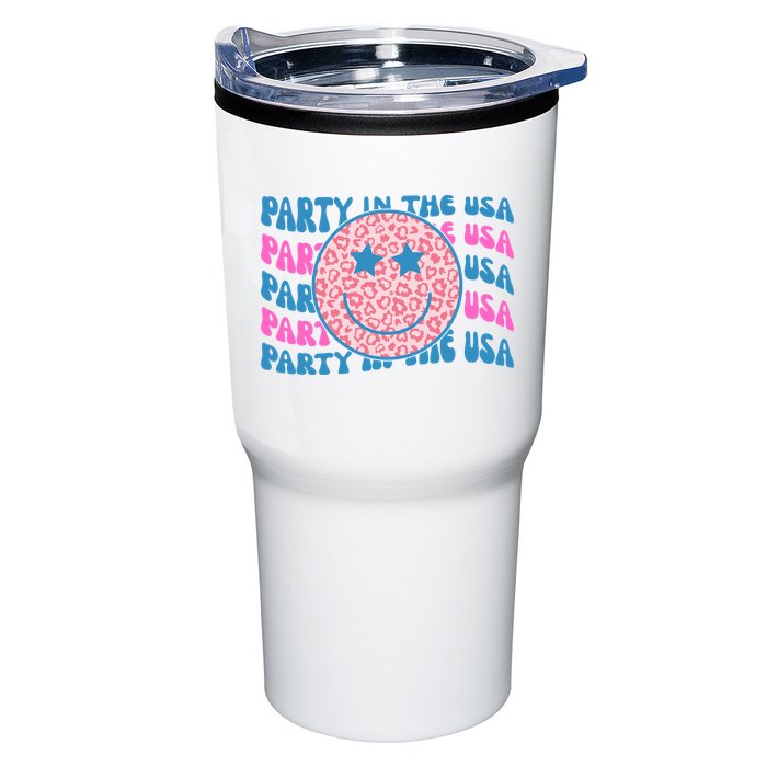 Party In The Usa Retro Smile Groovy Tumbler