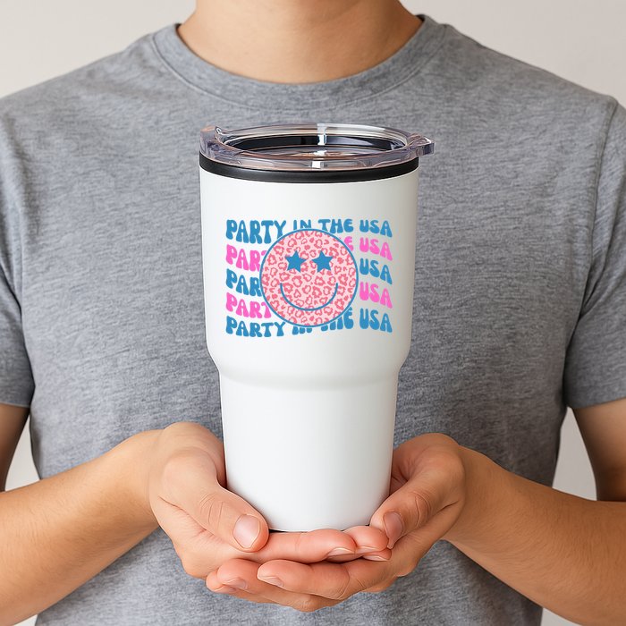 Party In The Usa Retro Smile Groovy Tumbler