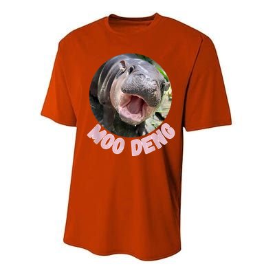 Pig In Thai Hippopotamus Cute Baby Hippo Moo Deng Bouncy Gift Performance Sprint T-Shirt