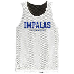 Poudre Impalas Tennis Mesh Reversible Basketball Jersey Tank