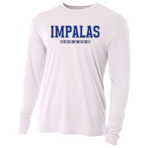 Poudre Impalas Tennis Cooling Performance Long Sleeve Crew