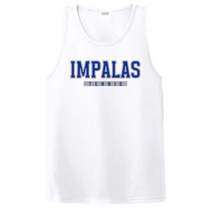 Poudre Impalas Tennis PosiCharge Competitor Tank