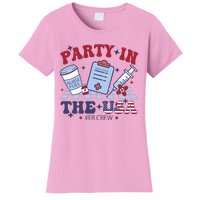 Party In The Usa Er Crew Nurse Women's T-Shirt