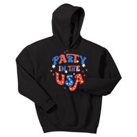 Party In The USA 4th Of July Independence Day USA Vintage Kids Hoodie