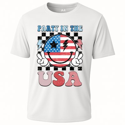 Party In The Usa Flag 4th Of July Performance Shirt
