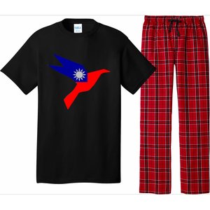 Peace In Taiwan Dove Stand With Taiwan Support Taiwan Gift Pajama Set