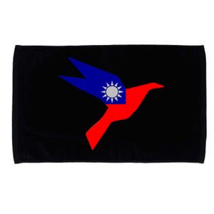 Peace In Taiwan Dove Stand With Taiwan Support Taiwan Gift Microfiber Hand Towel