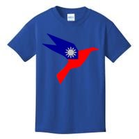 Peace In Taiwan Dove Stand With Taiwan Support Taiwan Gift Kids T-Shirt