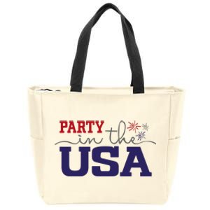 Party In The USA Fourth Of July Zip Tote Bag