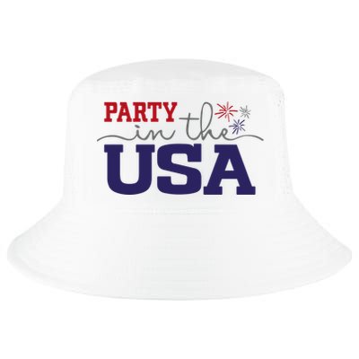 Party In The USA Fourth Of July Cool Comfort Performance Bucket Hat
