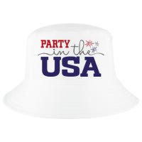 Party In The USA Fourth Of July Cool Comfort Performance Bucket Hat