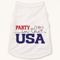 Party In The USA Fourth Of July Doggie Tank
