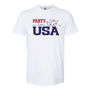 Party In The USA Fourth Of July Softstyle® CVC T-Shirt