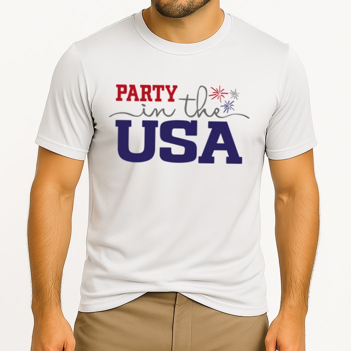 Party In The USA Fourth Of July Performance Shirt