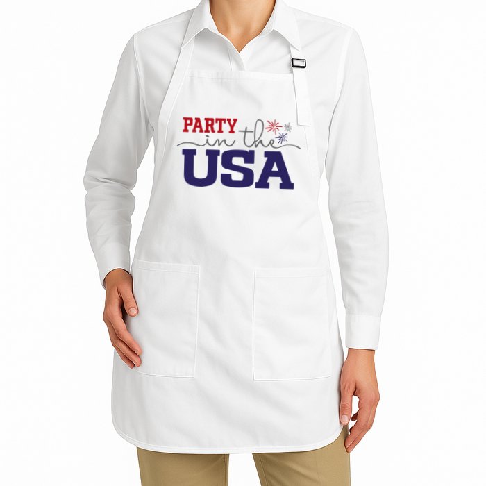 Party In The USA Fourth Of July Apron
