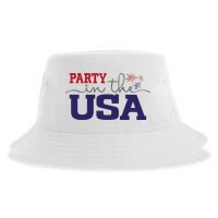 Party In The USA Fourth Of July Sustainable Bucket Hat